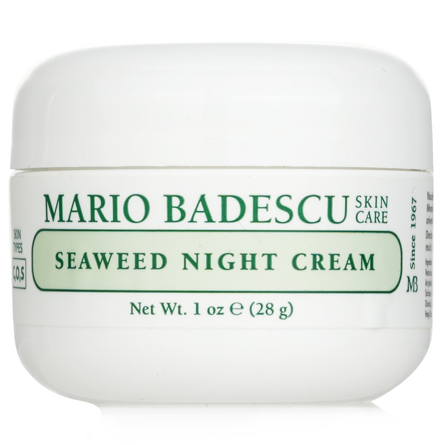 Seaweed Night Cream - For Combination/ Oily/ Sensitive Skin Types by Mario Badescu - Image 1