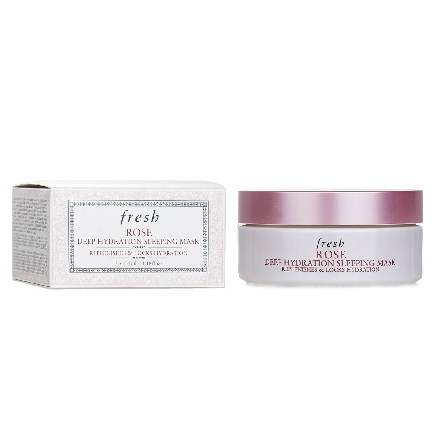 Rose Deep Hydration Sleeping Mask من Fresh - صورة 2