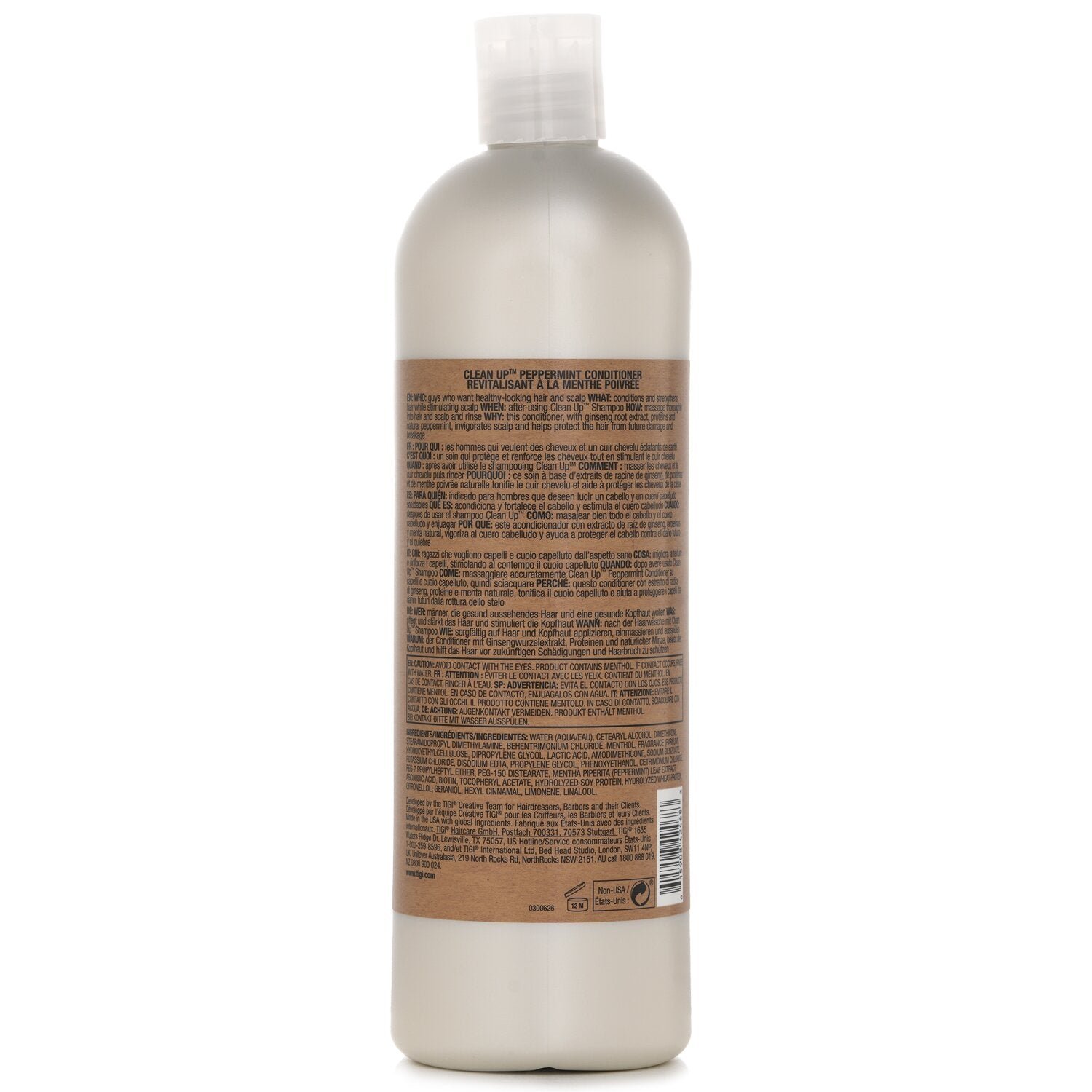 Bed Head B For Men Clean Up Peppermint Conditioner by Tigi - Image 3
