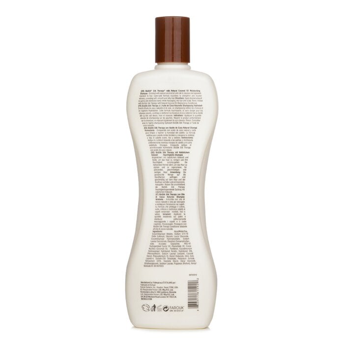 علاج حريري بشامبو جوز الهند وبلسم مرطب 355ml/12oz من BioSilk - صورة 3
