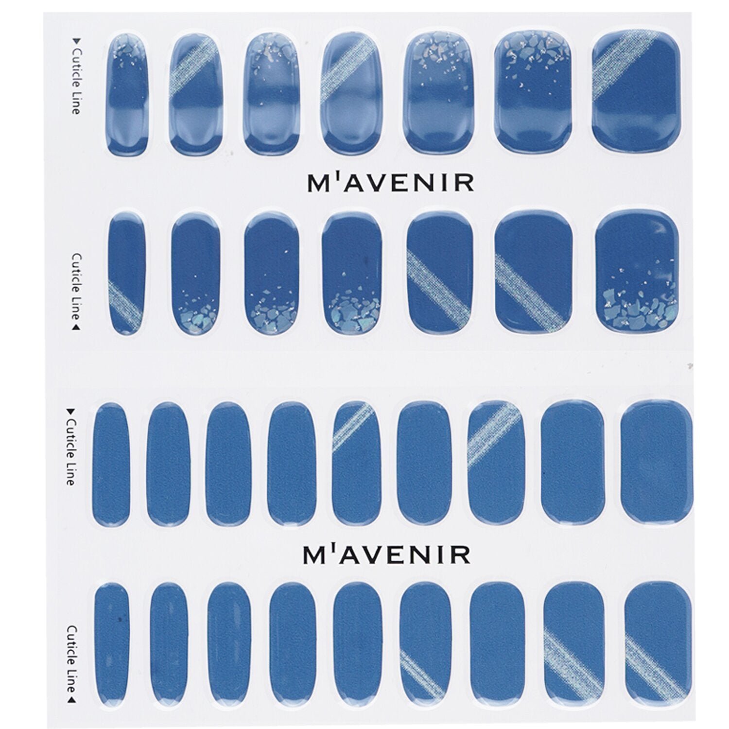 ملصق الأظافر (أزرق) - # Deep Shell Blue Nail من Mavenir - صورة 2