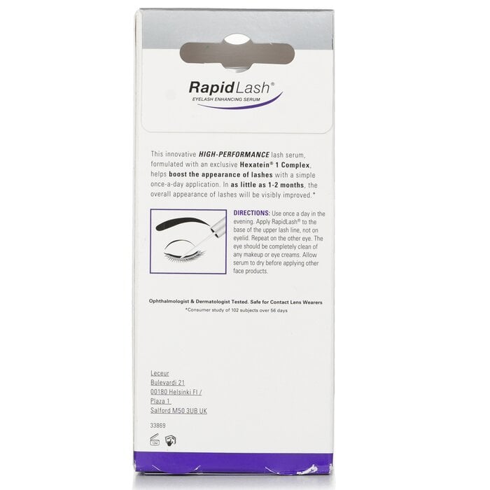 سيرم معزز للرموش (مع مركب هيكساتين 1) Lashes by RapidLash - Image 3