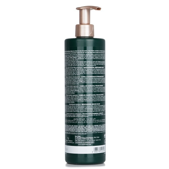 Absolue Kèratine Renewal Care Repairing Shampoo - Damaged, Over-Processed Hair (Salon Product) 600ml/20.2oz by Rene Furterer - Image 3