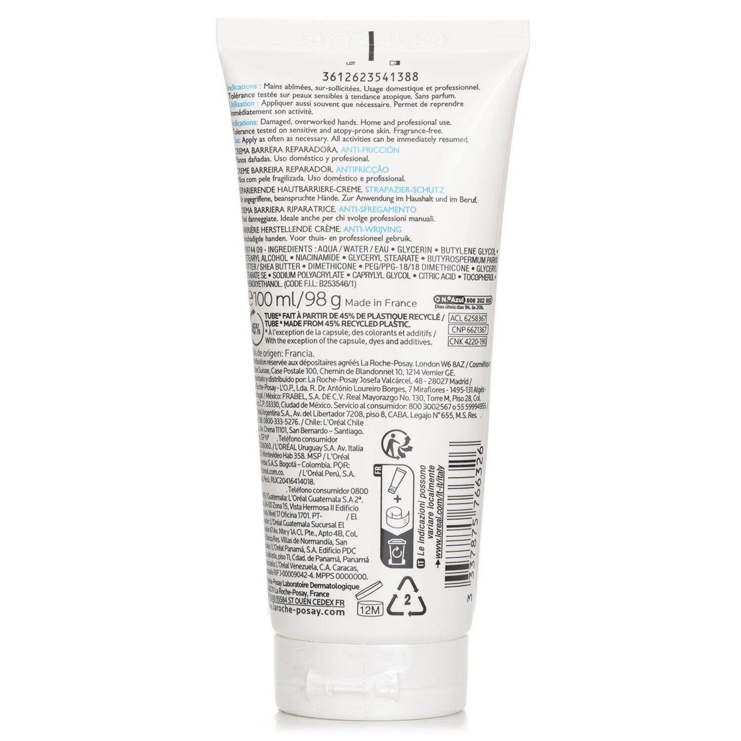 كريم مرمم حاصن لليدين Cicaplast Mains من La Roche Posay - صورة 3