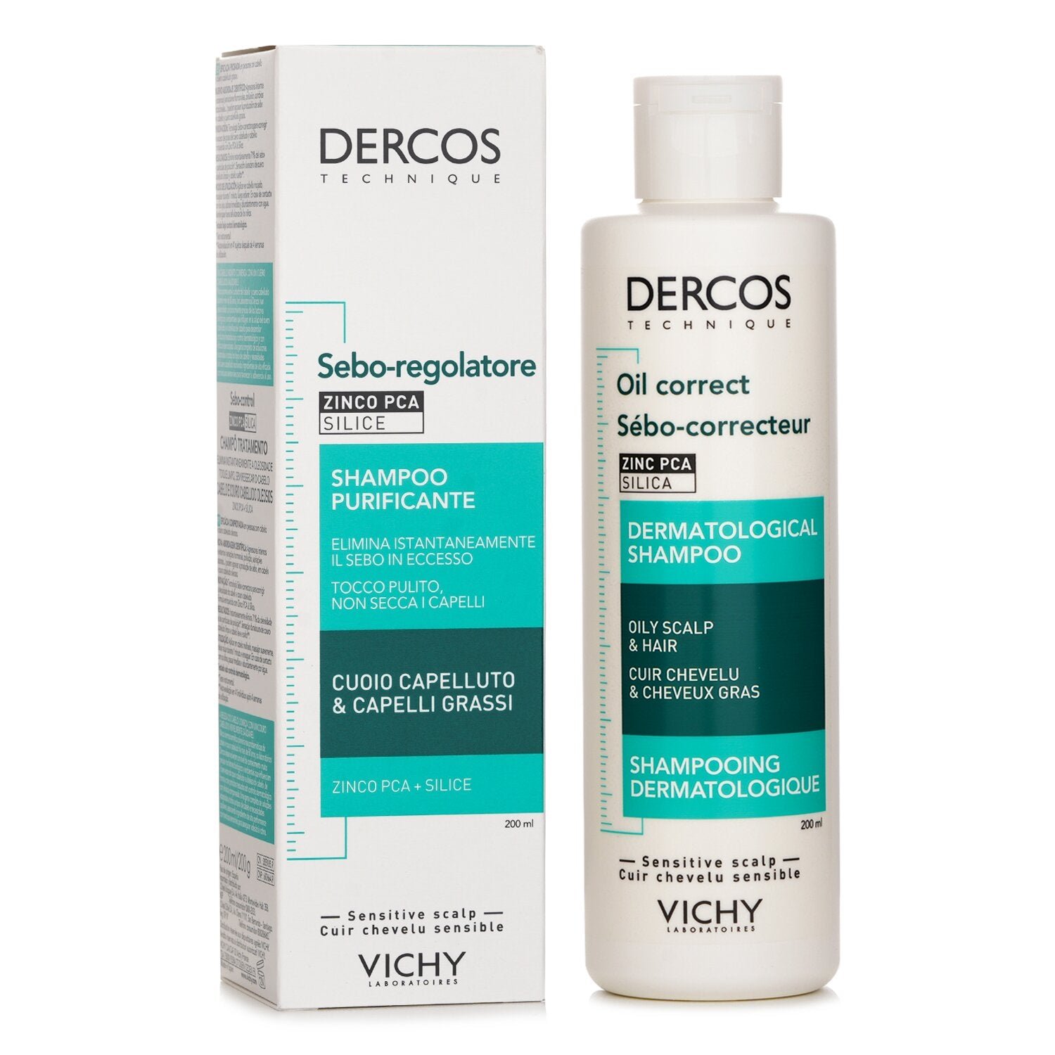 Dercos Tech Oil Control Shampoo من Vichy - صورة 2