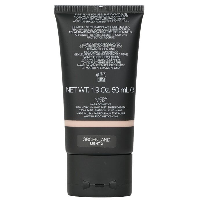 مرطب خفيف اللون لإشراقة نقية SPF 30 - Groenland من NARS - صورة 3