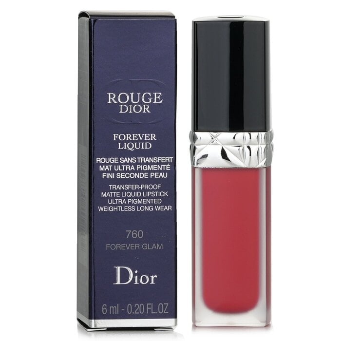 أحمر شفاه لامع Rouge Dior Ultra Care - # 760 Forever Glam 6ml/0.2oz من Christian Dior - صورة 2