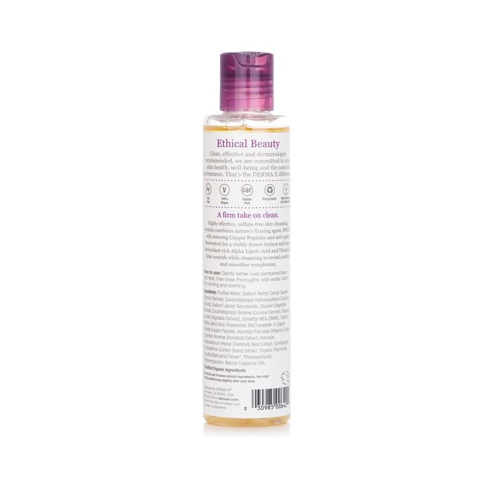 Firm + Lift Skin Firming Antioxidant Cleanser 175ml/6oz by Derma E - Image 3