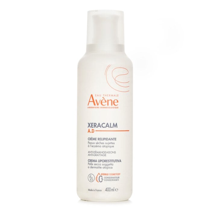 XeraCalm A.D Lipid-Replenishing Cream - For Dry Skin Prone to Atopic Dermatitis or Itching (Random Packaging) 400ml/13.5oz by Avene - Image 1