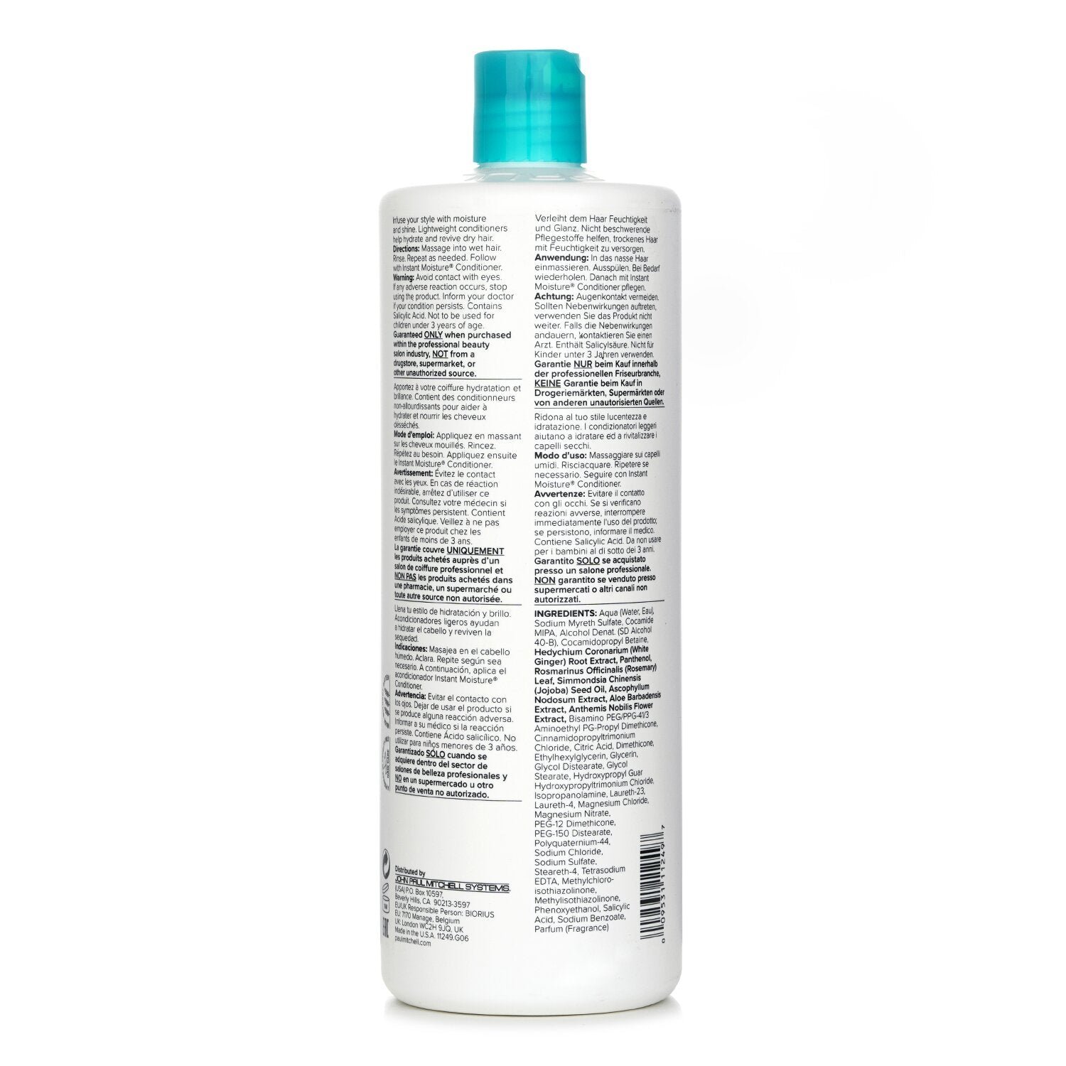 Instant Moisture Shampoo (Hydrates - Revives) by Paul Mitchell - Image 3