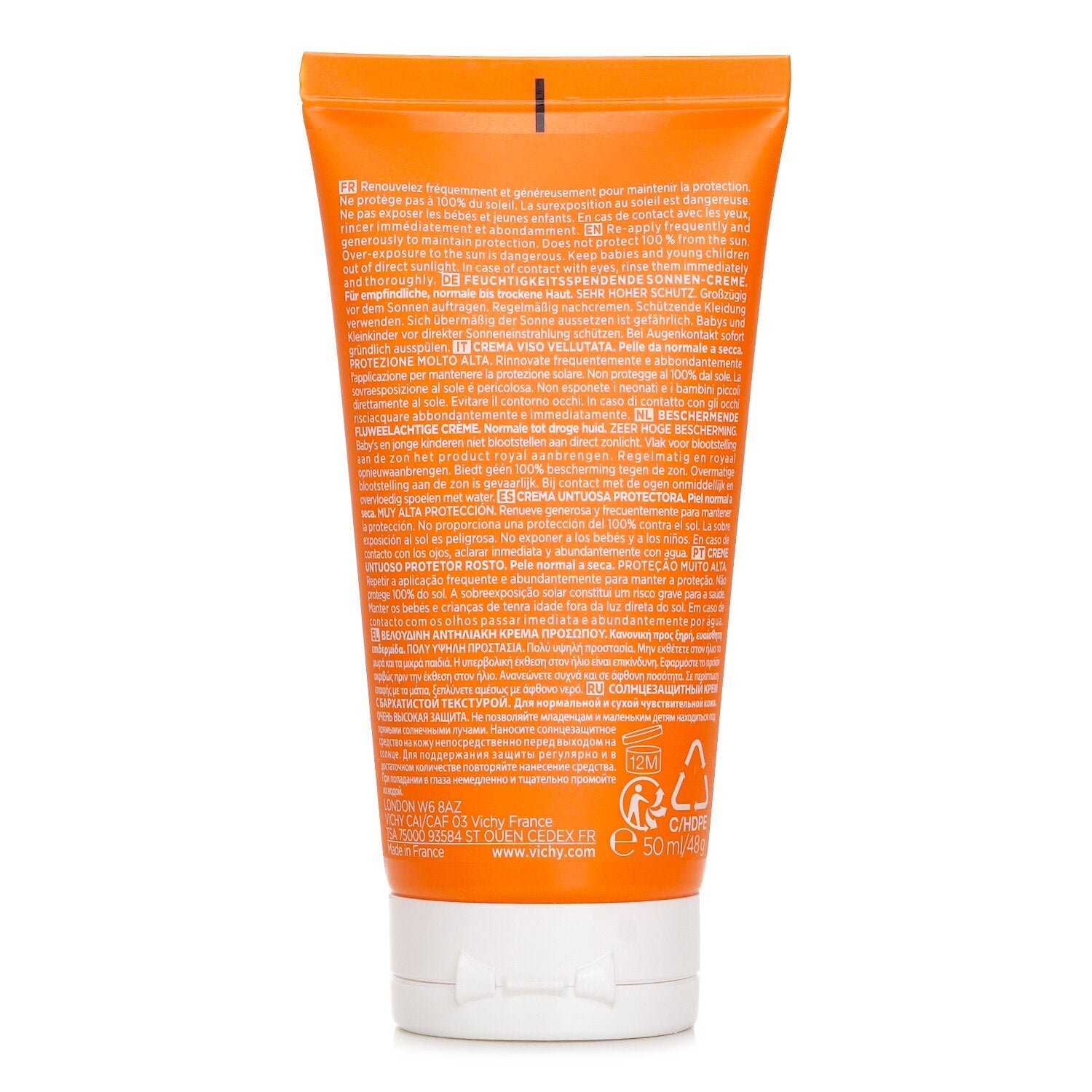 Capital Soleil Velvety Protective Cream SPF 50 - Water Resistant (Normal to Dry Skin)(Random Packaging) من Vichy - صورة 2