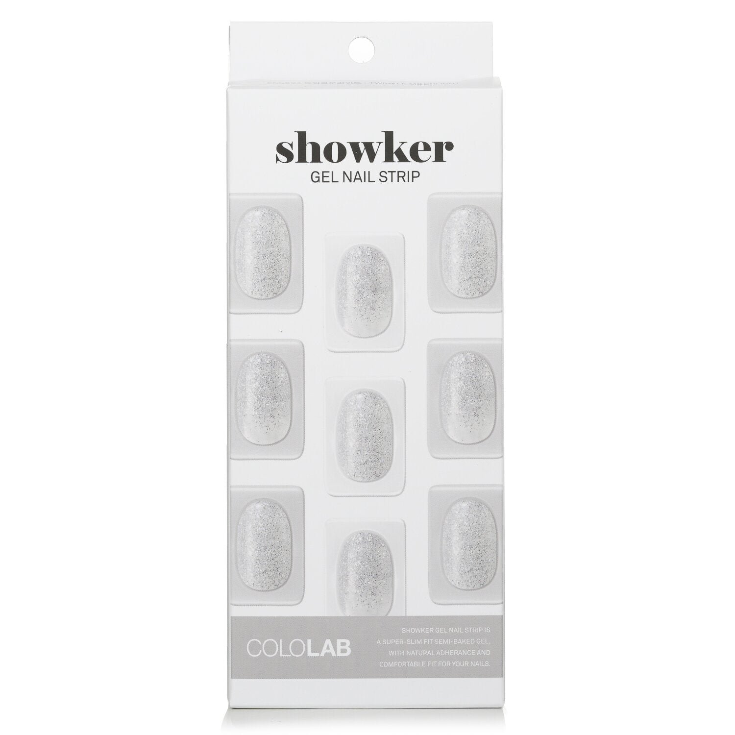 Showker Gel Nail Strip # CNG803 Twinkle Moonlight by Cololab - Image 1