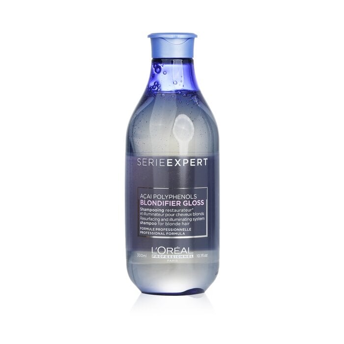Professionnel Serie Expert - Blondifier Gloss Acai Polyphenols Resurfacing and Illuminating System Shampoo (For Blonde Hair) 300ml/10.1oz by L'Oreal - Image 1