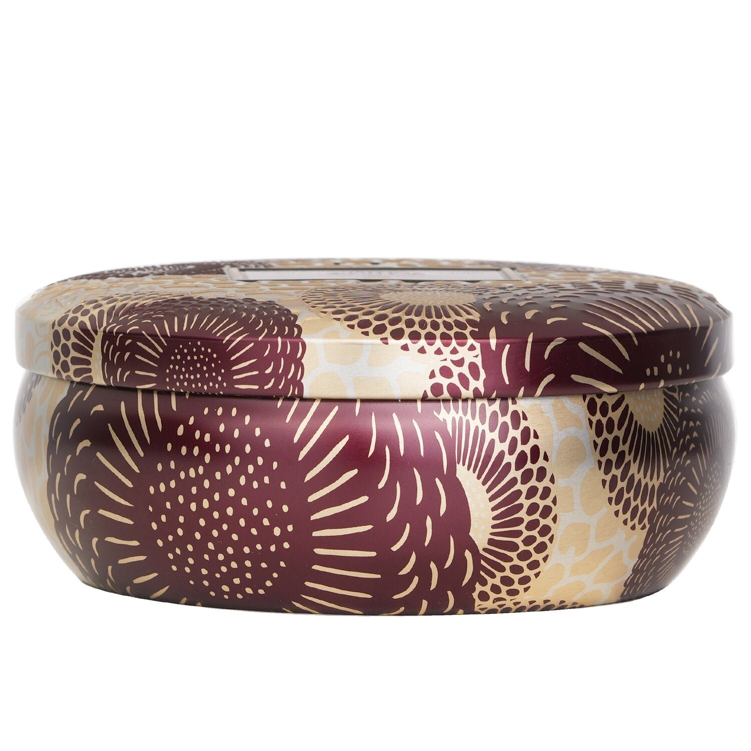 شمع قصديري مزخرف مع 3 فتائل - Gilt Pomander & Hinoki من Voluspa - صورة 2