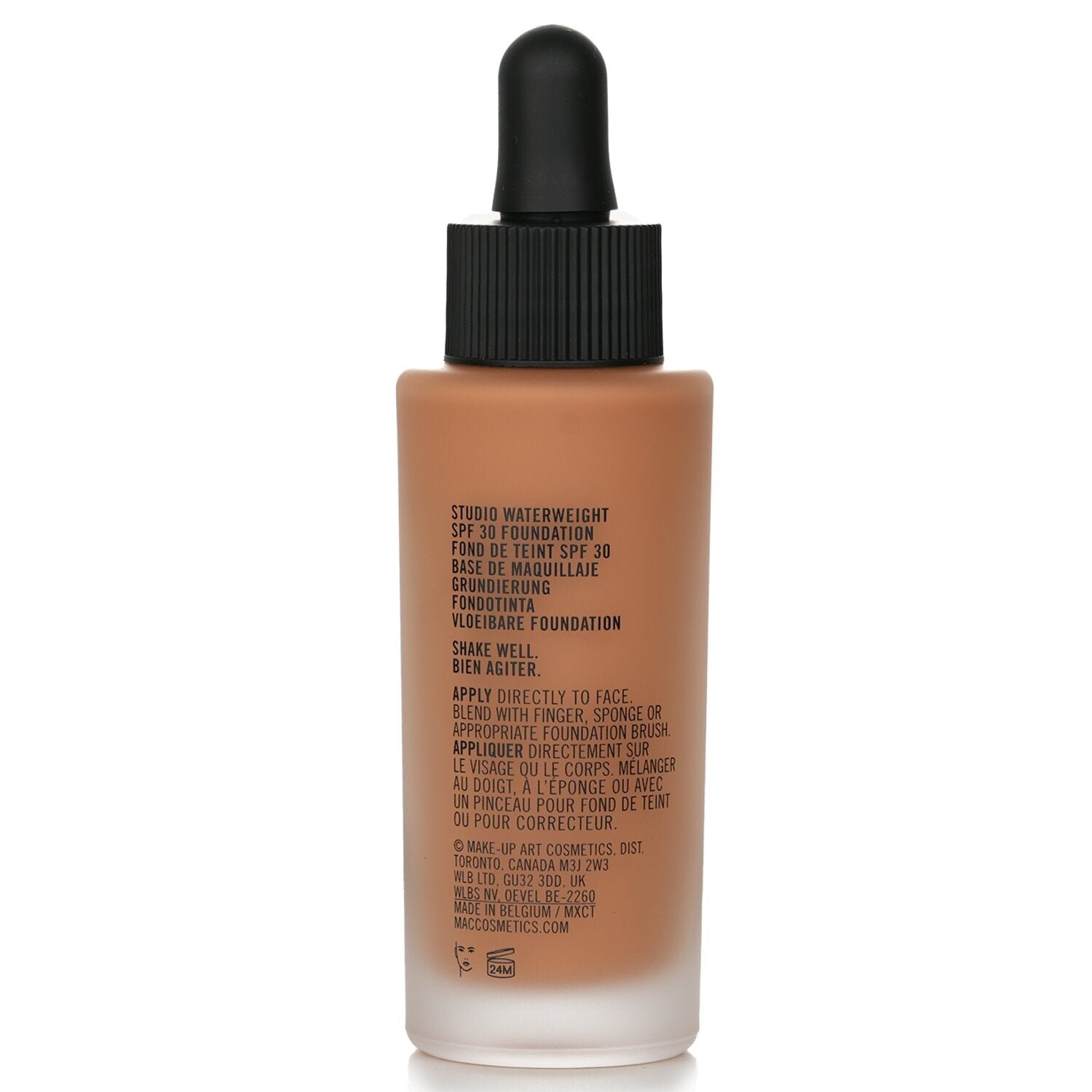 Studio Waterweight Foundation SPF 30 - # NC45 من MAC - صورة 3