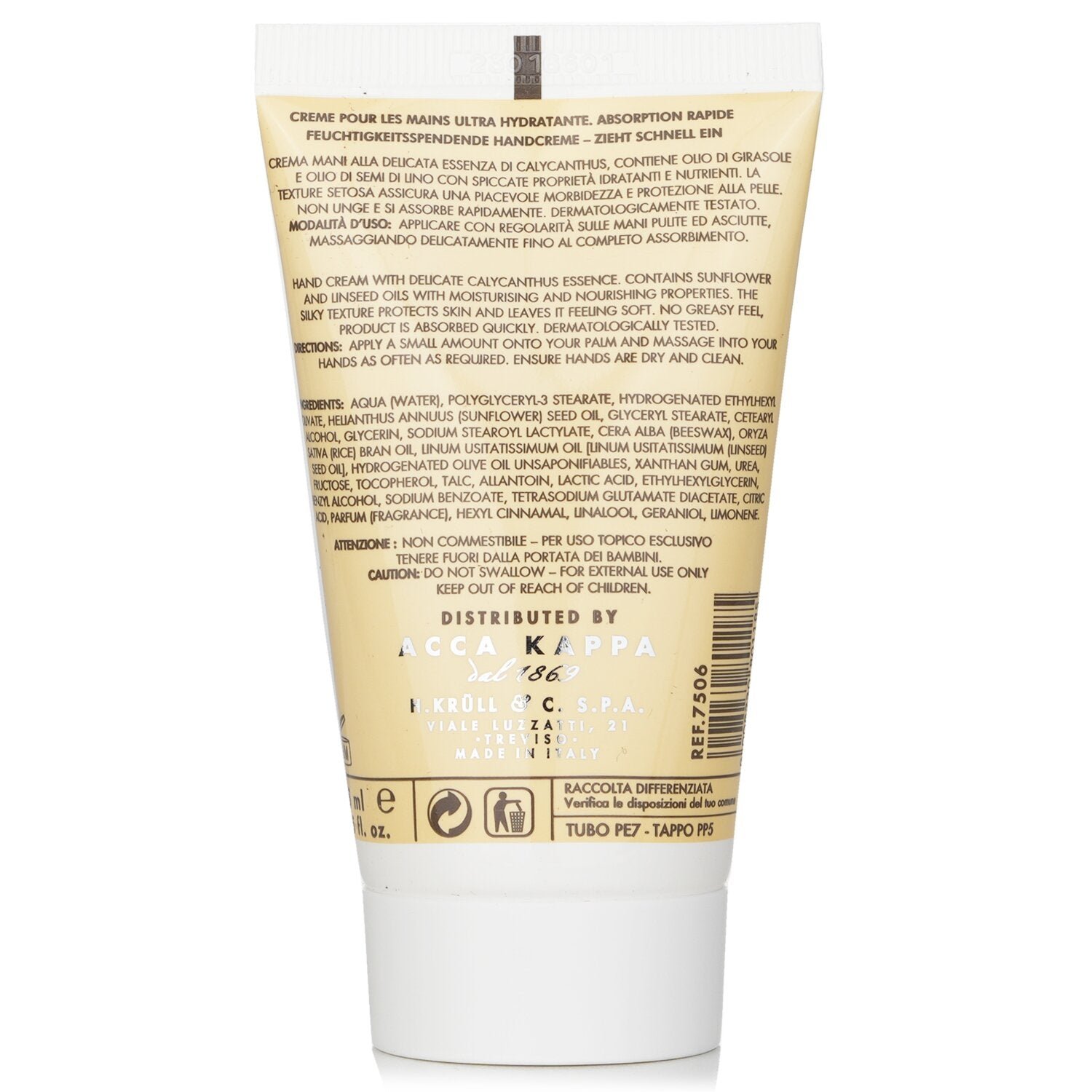 Calycanthus Hand Cream من Acca Kappa - صورة 3