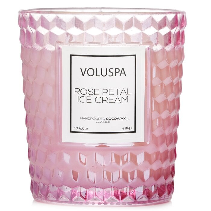 شمع كلاسيكي - Rose Petal Ice Cream 184g/6.5oz من فولوسبا - صورة 1