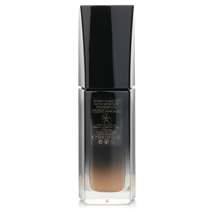 أساس مخملي رطب خالي من العيوب SPF 25 - # FS204.5 Warm Beige 30ml/1.01oz من Kanebo - صورة 3