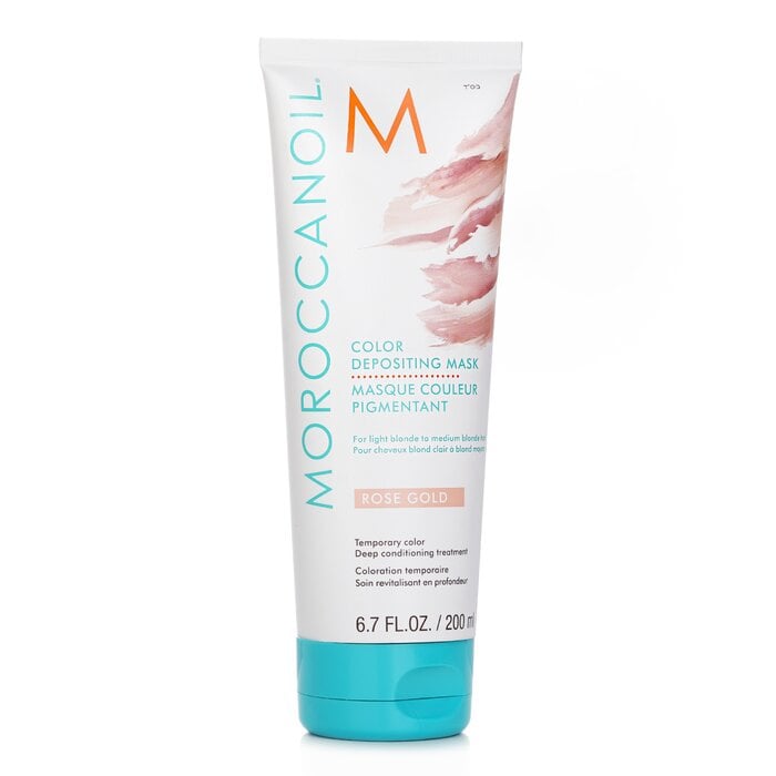 Color Depositing Mask - # Rose Gold 200ml/6.7oz by Moroccanoil - Image 2