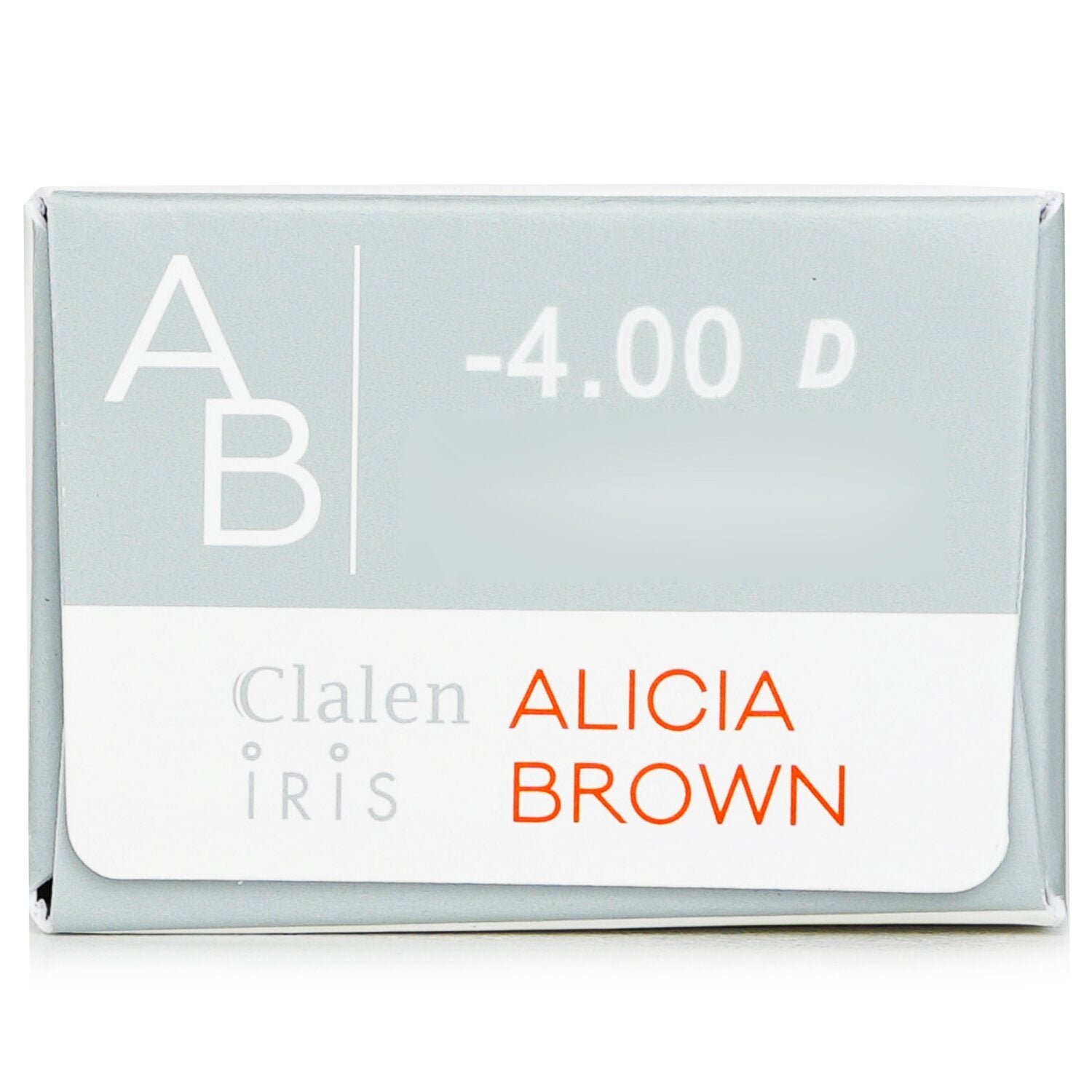 1 Day Iris Alicia Brown Color Contact Lenses - - 4.00 by Clalen - Image 2