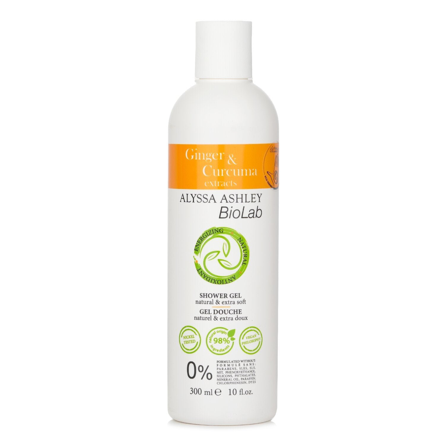 Biolab Ginger & Curcuma Shower Gel by Alyssa Ashley - Image 1