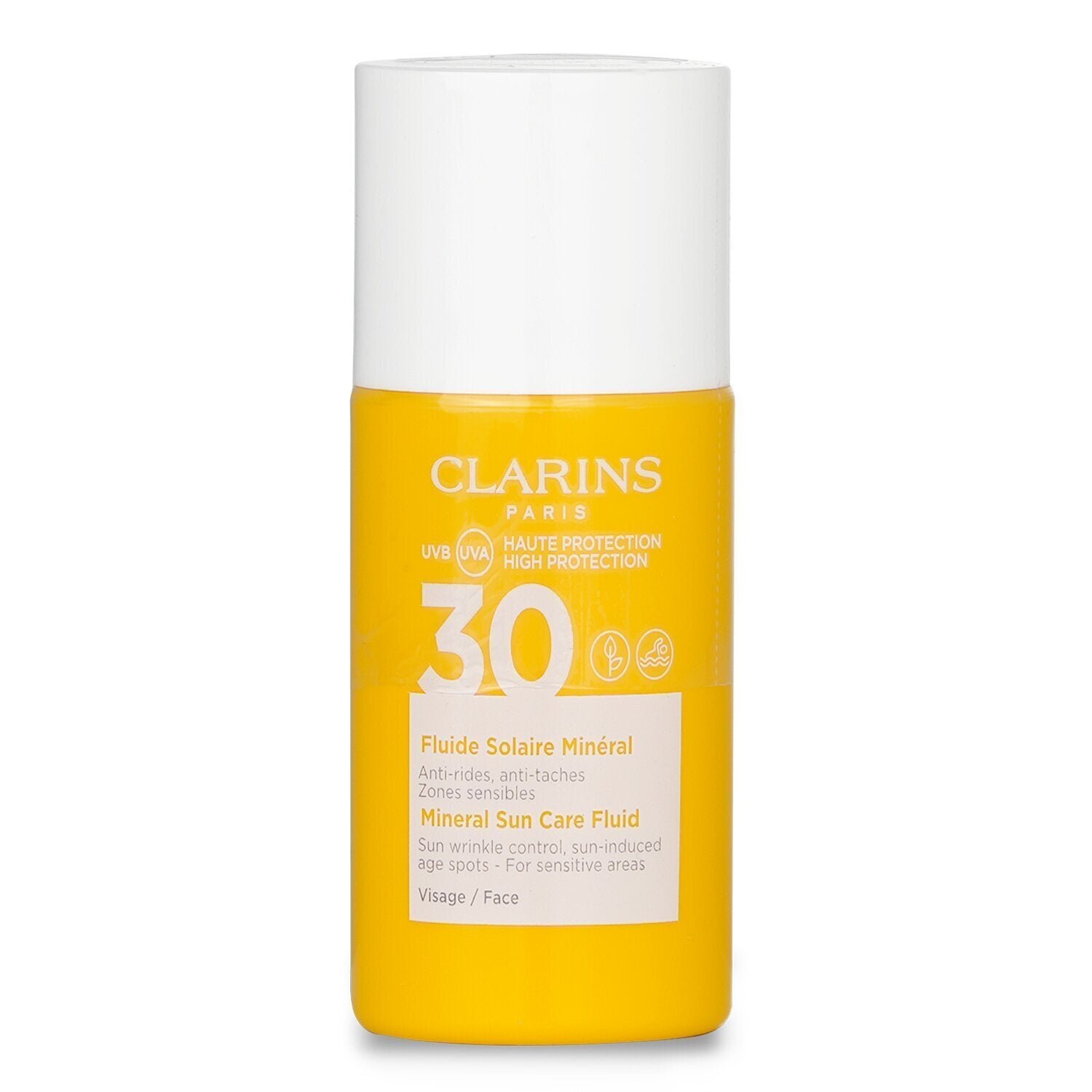 Mineral Sun Care Fluid For Face SPF 30 - For Sensitive Areas by Clarins - Image 1