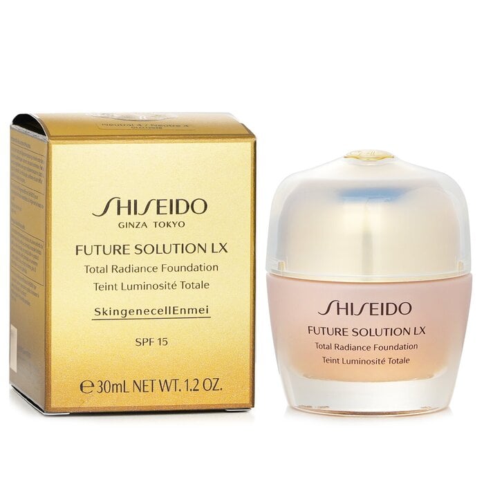 أساس الإشراقة الكلية Future Solution LX SPF15 - # 4 حيادي 30ml/1.2oz من Shiseido - صورة 2