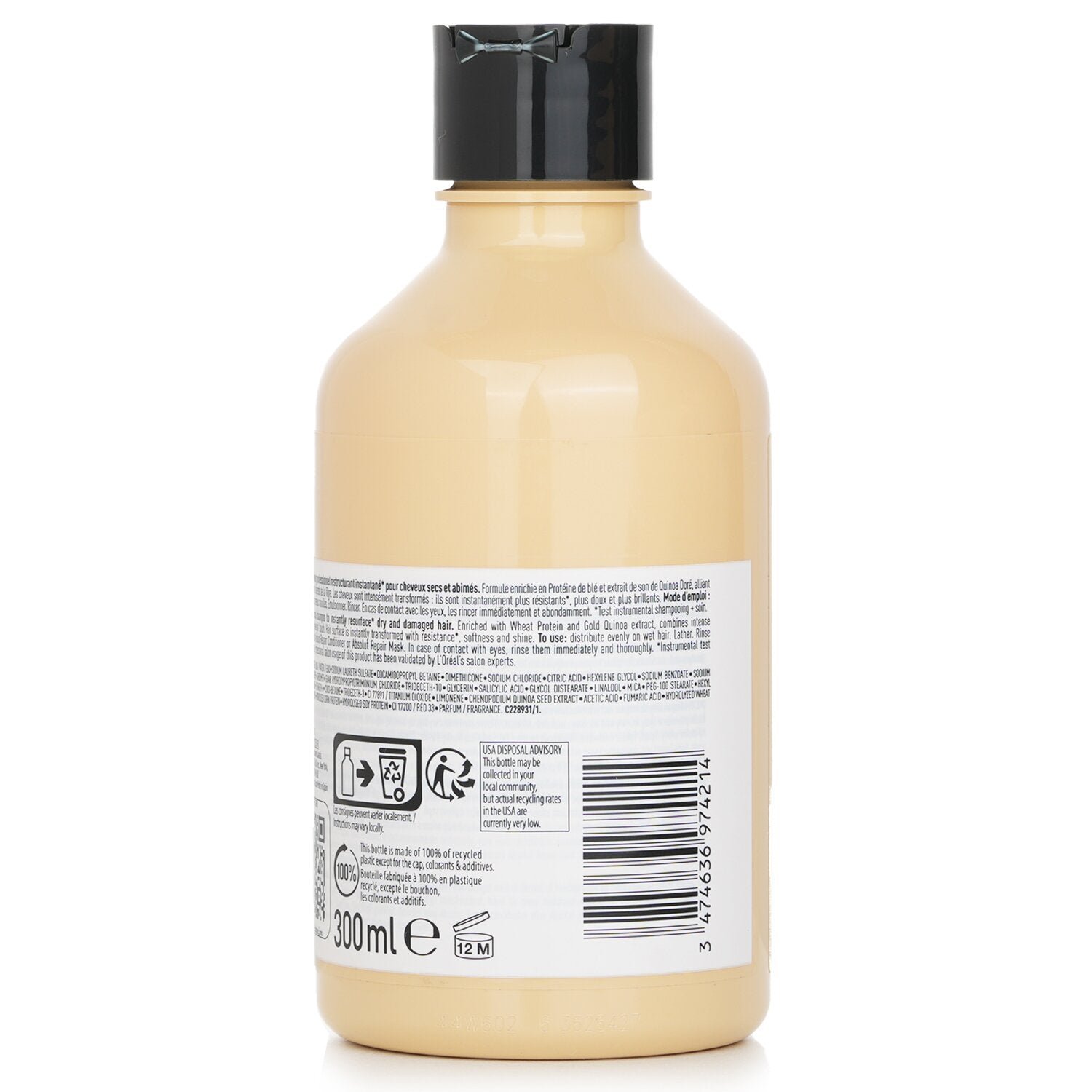 Professionnel Serie Expert - Absolut Repair Protein + Gold Quinoa Instant Resurfacing Shampoo من L'Oreal - صورة 3