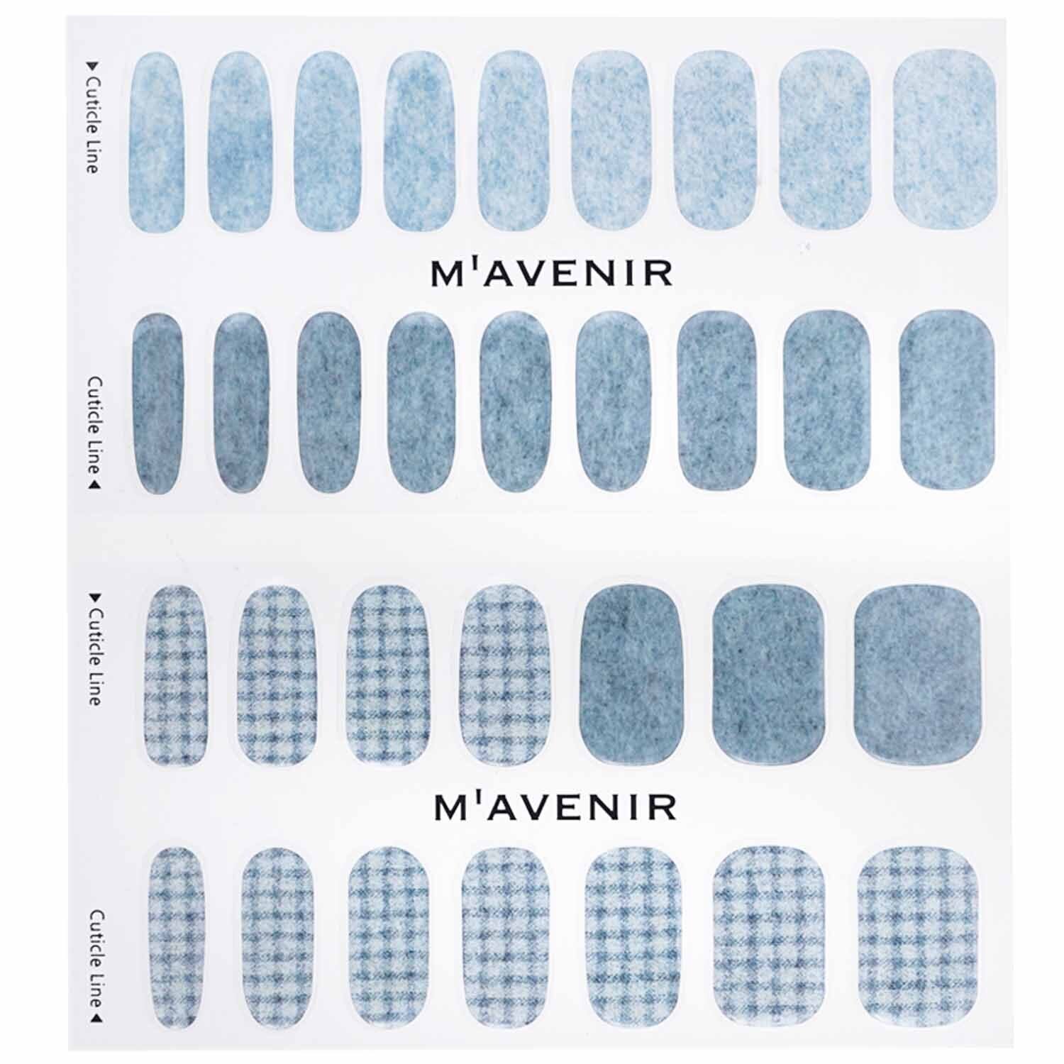 ملصق الأظافر (أزرق) - # Daily Knit Nail من Mavenir - صورة 2