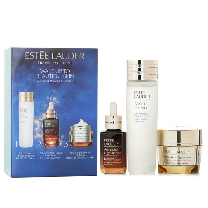 Advanced Night Repair Essentials Set: Advanced Night Repair 50ml+ Micro Essence 150ml+ Revitalizing Supreme+ Creme 75ml 3pcs by Estee Lauder - Image 1