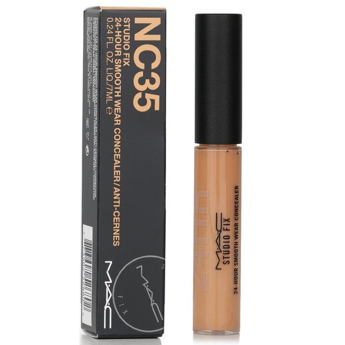 خافي عيوب ناعم 24 ساعة Studio Fix - # NC35 (بيج متوسط بتدرجات حيادية ذهبية) 7ml/0.24oz من MAC - صورة 2