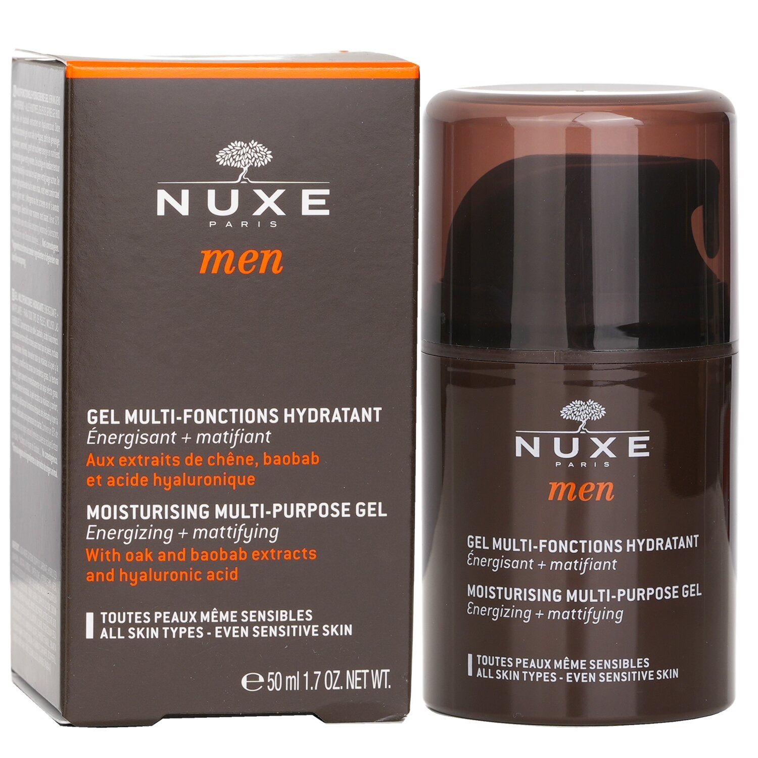 جل متعدد الفعالية مرطب Men من Nuxe - صورة 2