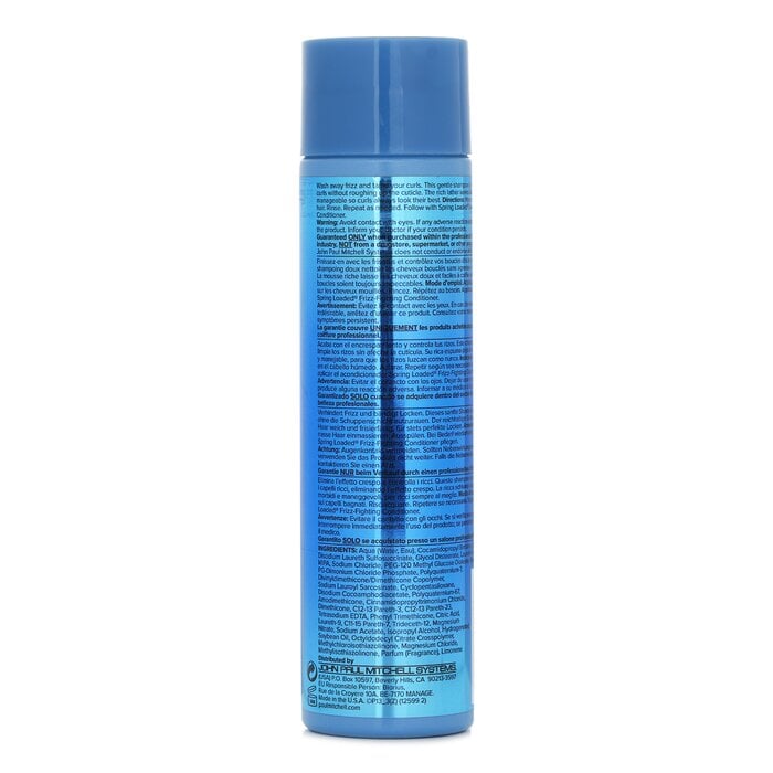 Spring Loaded Frizz-Fighting Shampoo (Cleanses Curls, Tames Frizz) 250ml/8.5oz by Paul Mitchell - Image 3