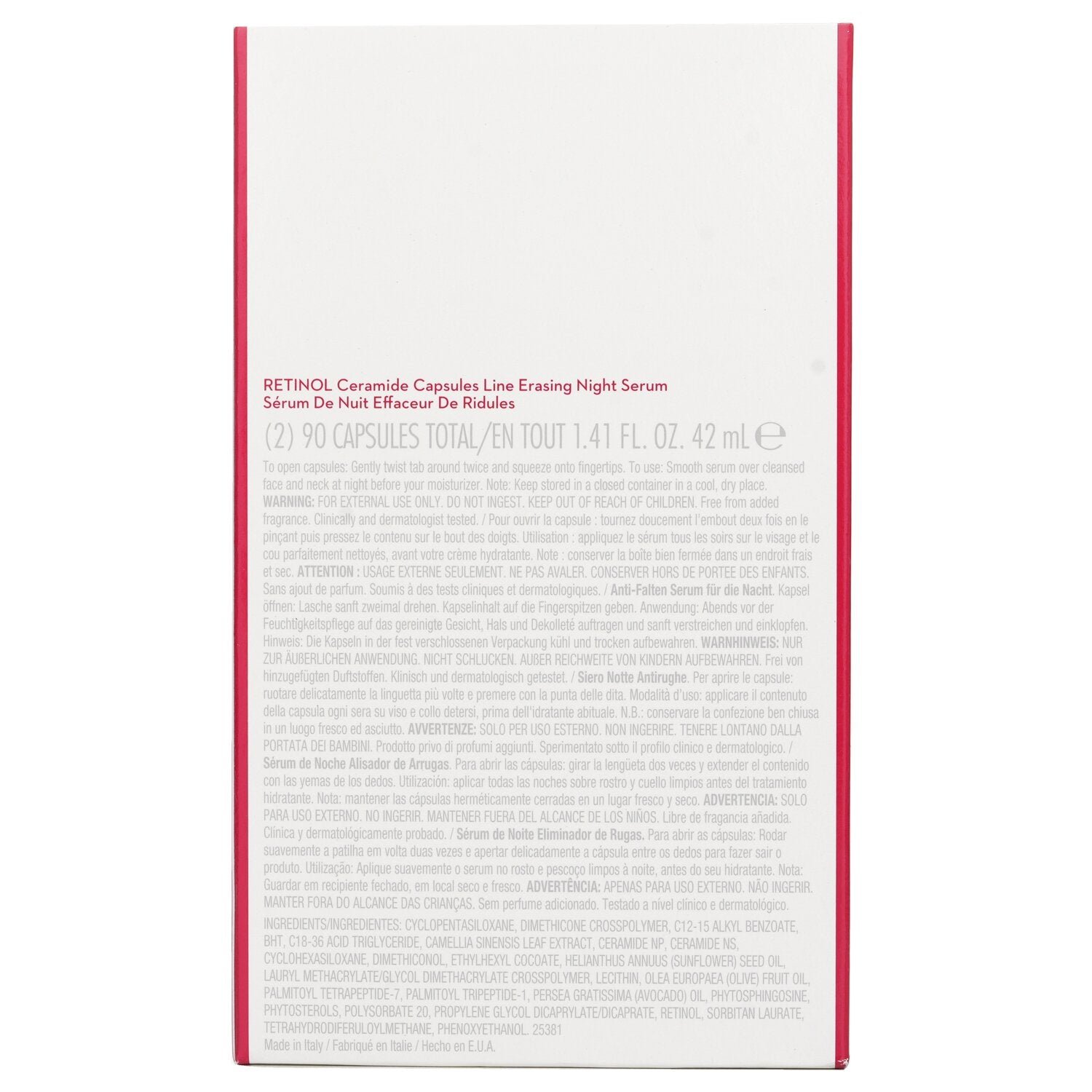 Ceramide Retinol Capsules - Line Erasing Night Serum Duo by Elizabeth Arden - Image 3