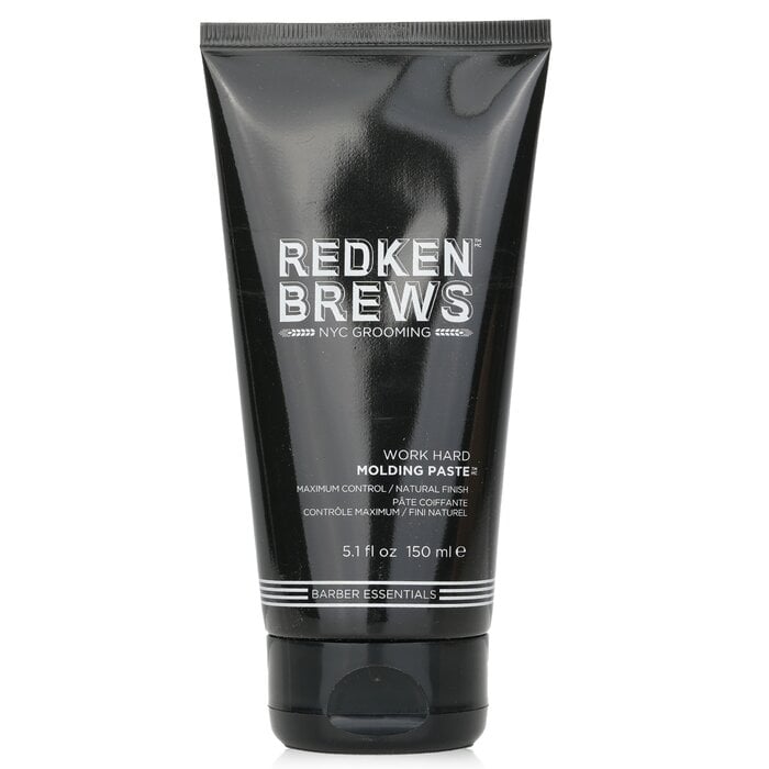 Redken Brews يعمل معجون التشكيل الصلب (أقصى قدر من التحكم / إنهاء طبيعي) 150ml/5.1oz من Redken - صورة 1