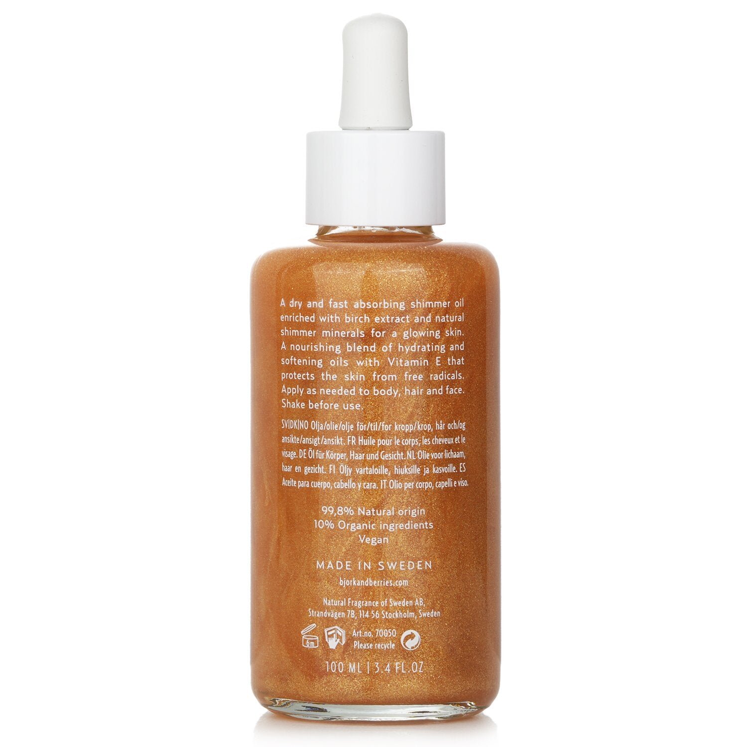 Shimmer Oil by Bjork & Berries - Image 3