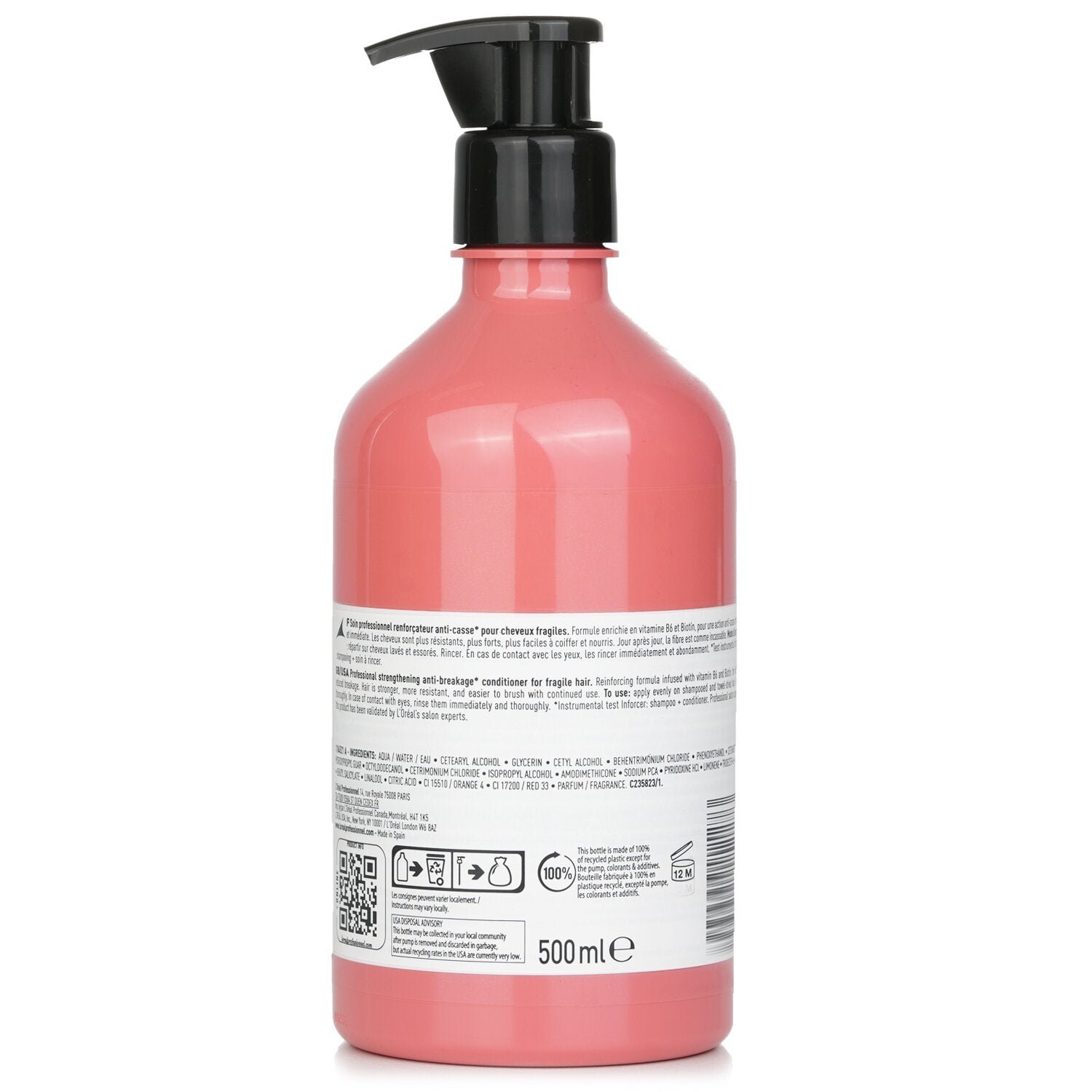 Professionnel Serie Expert - Inforcer B6 + Biotin Strengthening Anti-Breakage Conditioner (For Fragile Hair) by L'Oreal - Image 3
