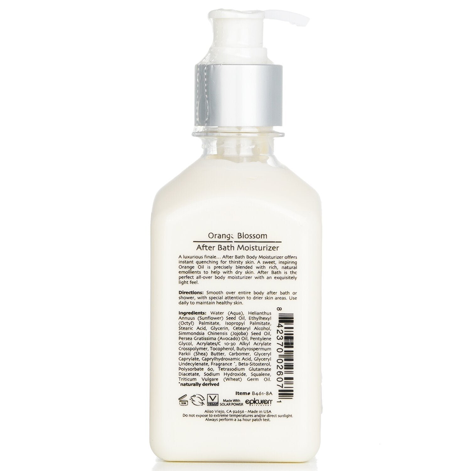 After Bath Moisturizer - Orange Blossom by Epicuren - Image 3