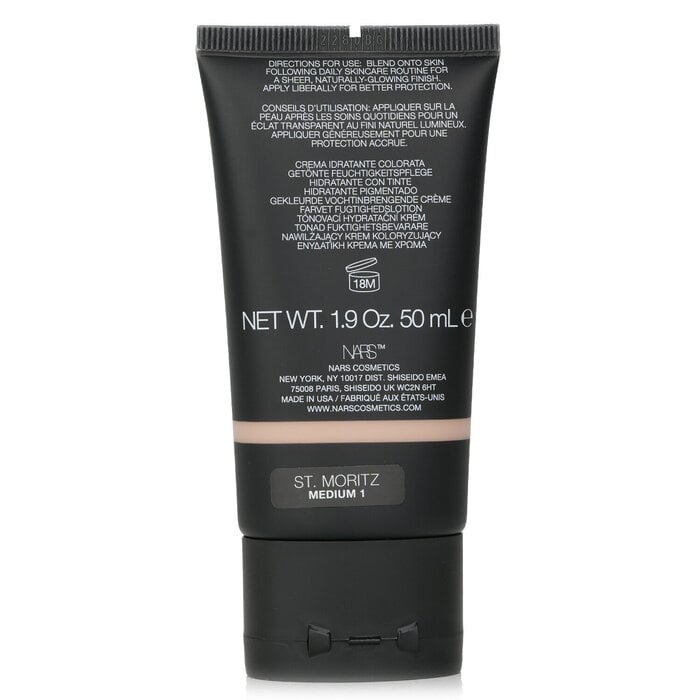 مرطب خفيف اللون لإشراقة نقية SPF 30 - St Moritz من NARS - صورة 3