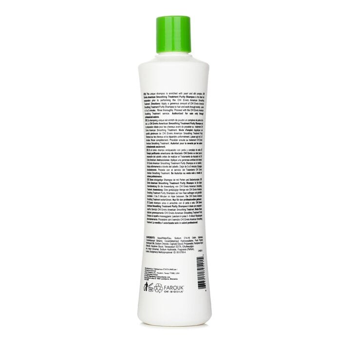 Enviro شامبو التنقية العالج المنعم الامريكي 355ml/12oz من CHI - صورة 3