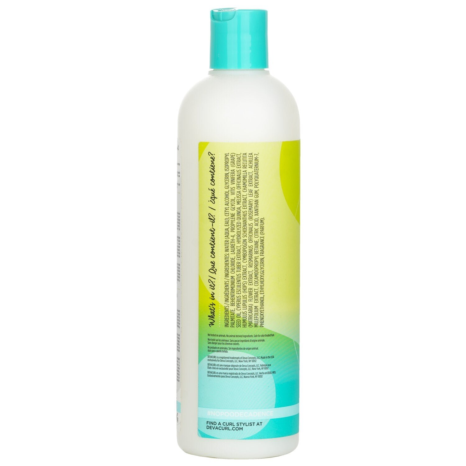 منظف حليبي مرطب دون رغوة No-Poo Decadence - للشعر المجعد جداً) من DevaCurl - صورة 3