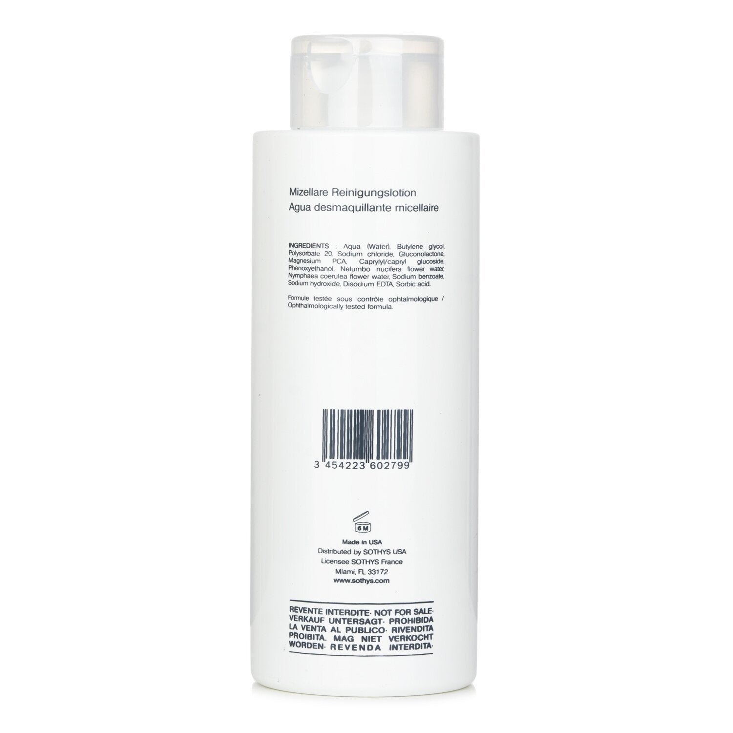 Micellar Cleansing Water (Salon Size) by Sothys - Image 3