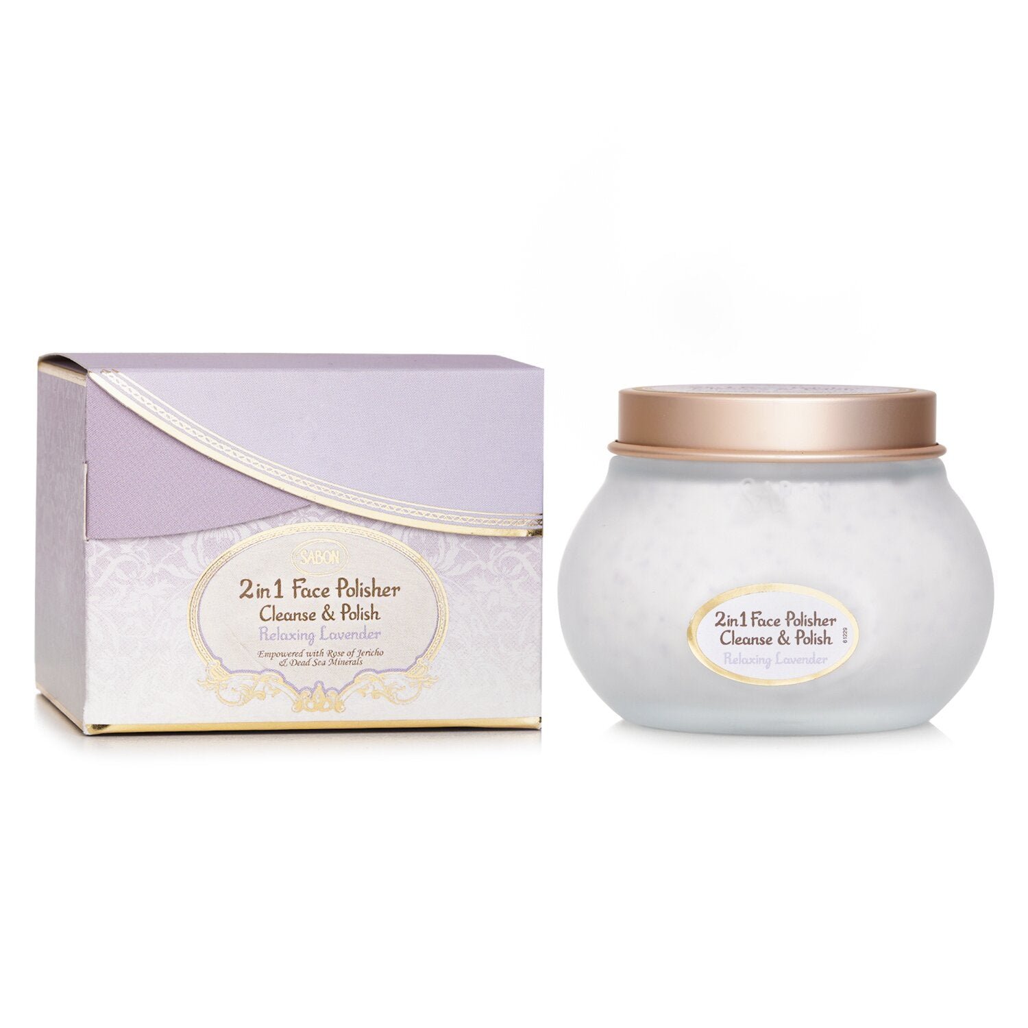 2 in 1 Face Polisher - # Relaxing Lavender by Sabon - Image 2