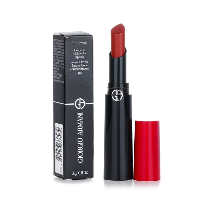أحمر شفاه طويل الأمد حيوي Lip Power - # 405 Sultan 3.1g/0.11oz من Giorgio Armani - صورة 2
