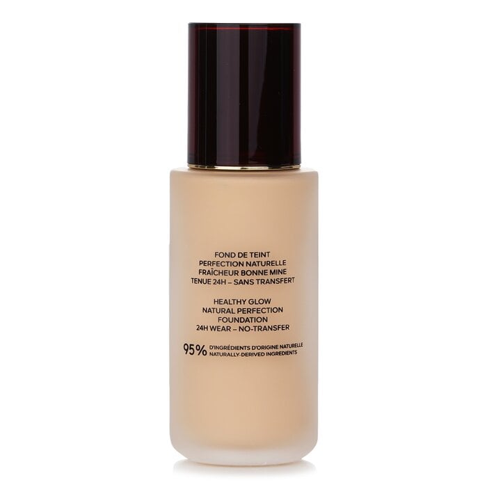 Terracotta Le Teint Healthy Glow Natural Perfection Foundation 24H Wear No Transfer - # 2W Warm 35ml/1.1oz by Guerlain - Image 3