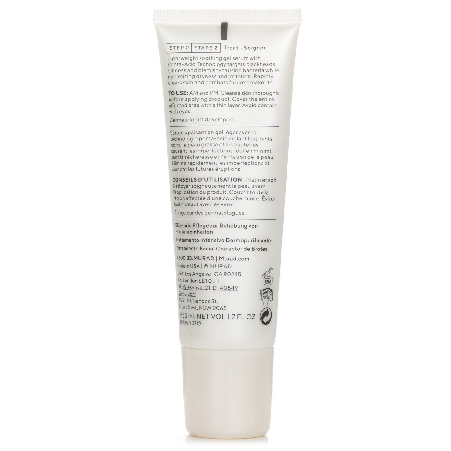 علاج منقي من الشوائب Blemish Control Outsmart من Murad - صورة 3