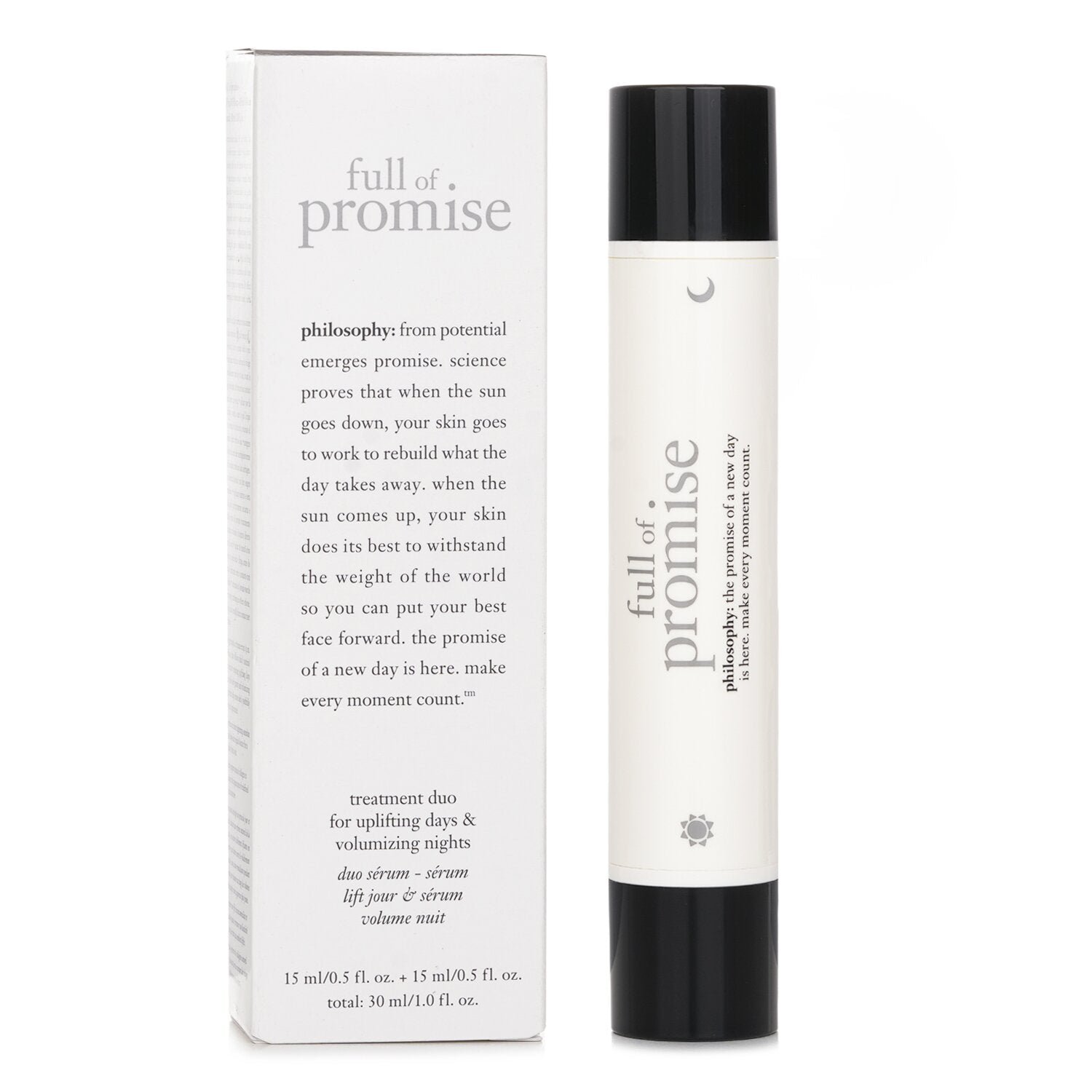 Full Of Promise Treatment Duo For Uplifting Days & Voluminizing Nights by Philosophy - Image 2