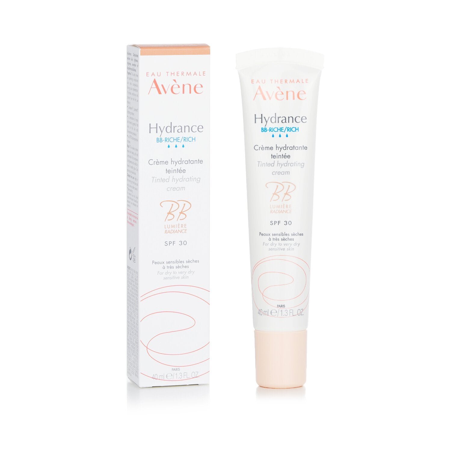 كريم مرطب غني Hydrance BB-RICH SPF 30 - للبشرة الجافة إلى الجافة جداً والحساسة من Avene - صورة 2