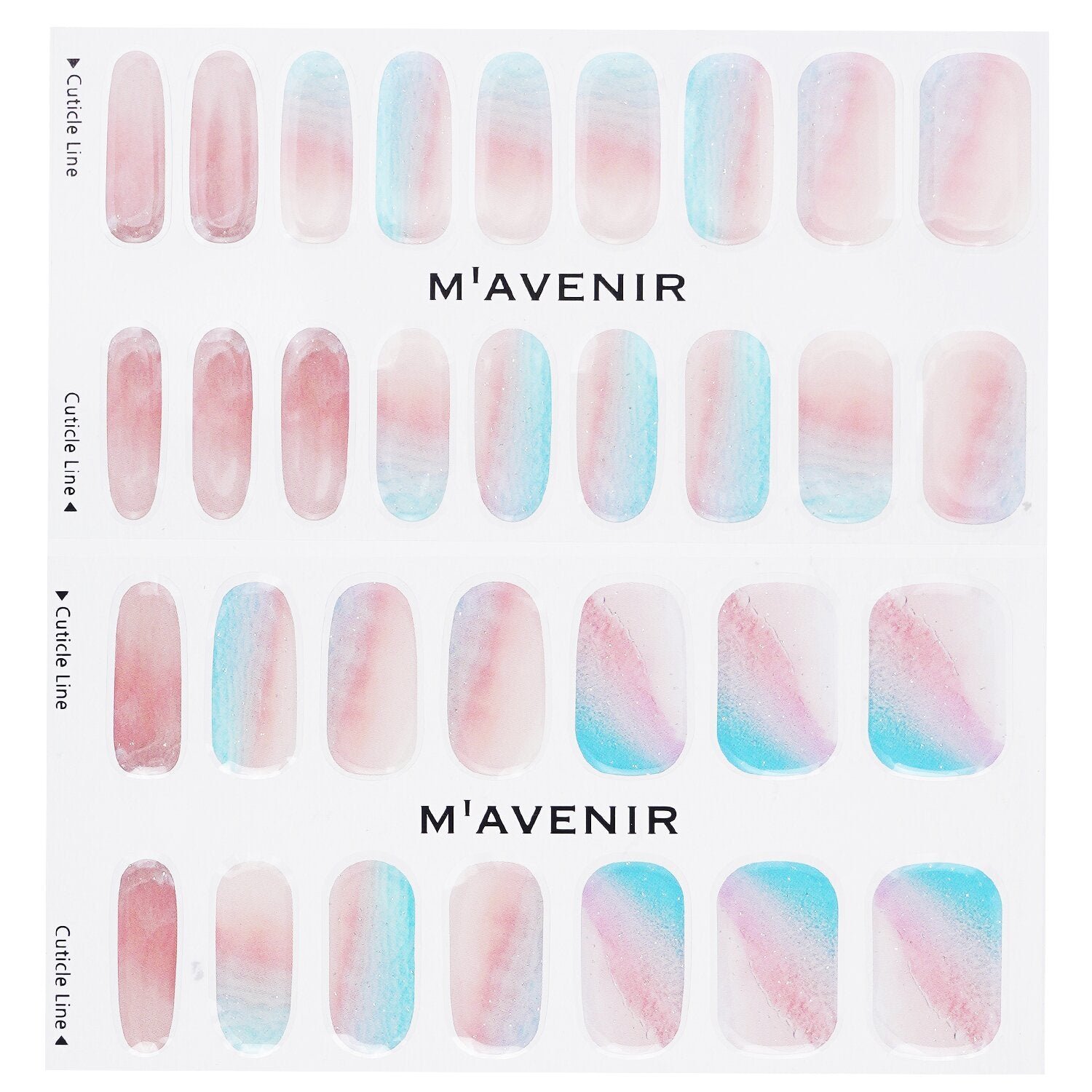 Nail Sticker (Pink) - # Pink Beach Nail by Mavenir - Image 2