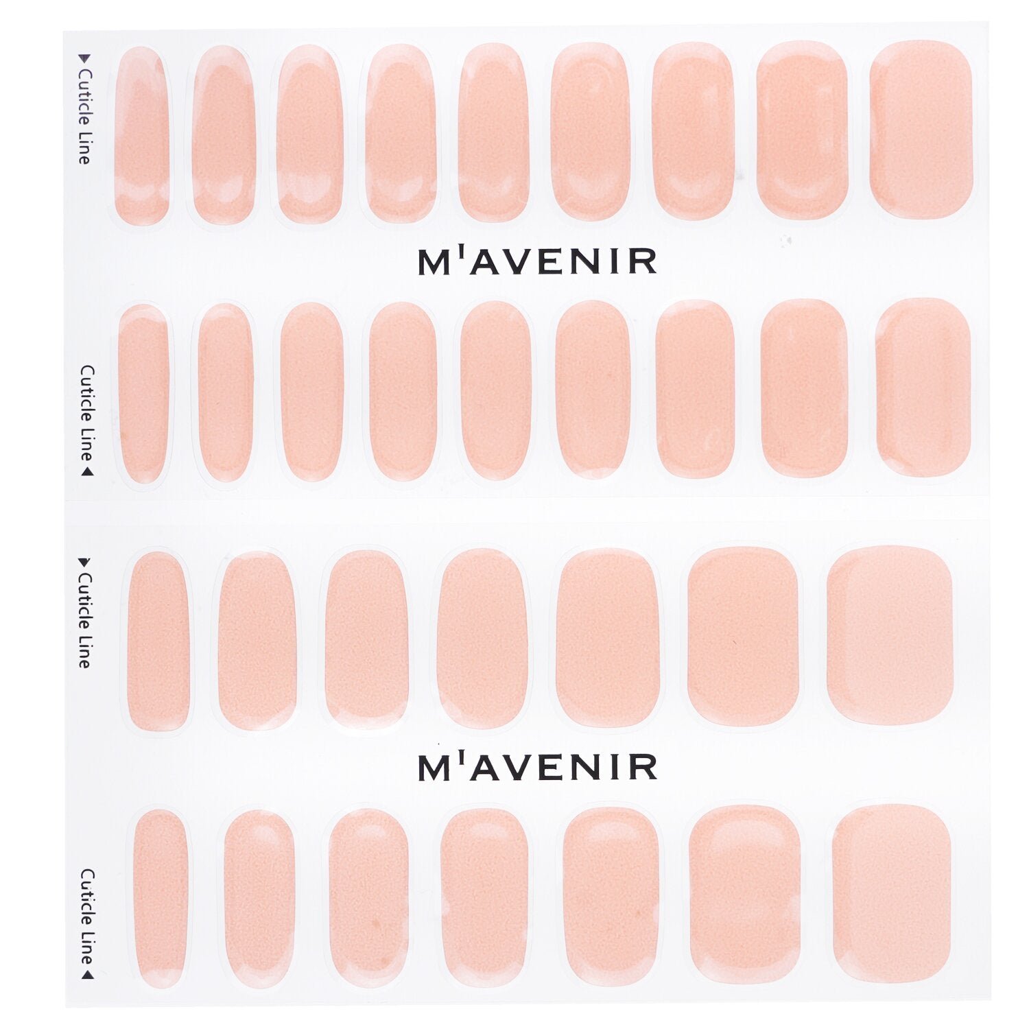ملصق الأظافر (برتقالي) - # Spring Coral Nail من Mavenir - صورة 2